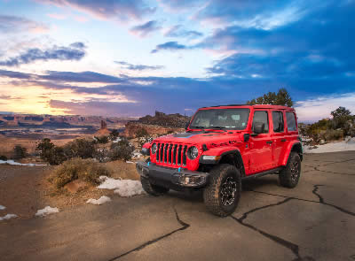 red Jeep